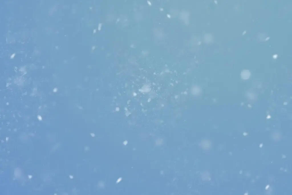 greyish blue winter background with now fall