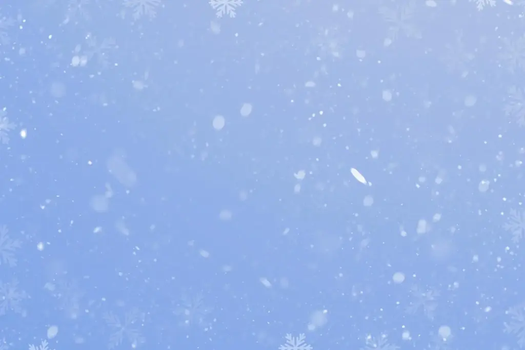 Winter background with snow fall and snow flakes