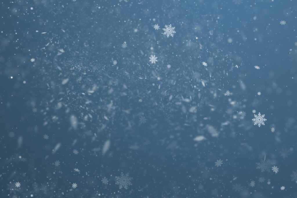 Winter background with snow flakes from winter backgrounds bundle