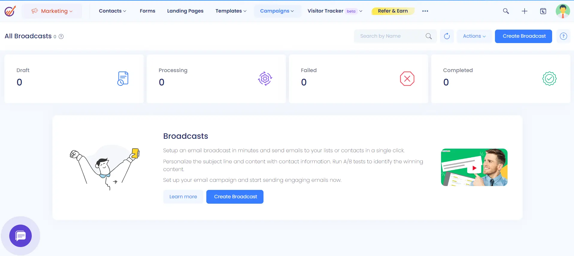 Email Broadcast