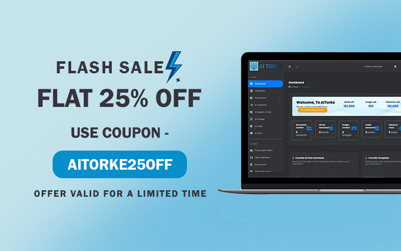 AI Torke Mother's Day Sale Discount 25% OFF Banner