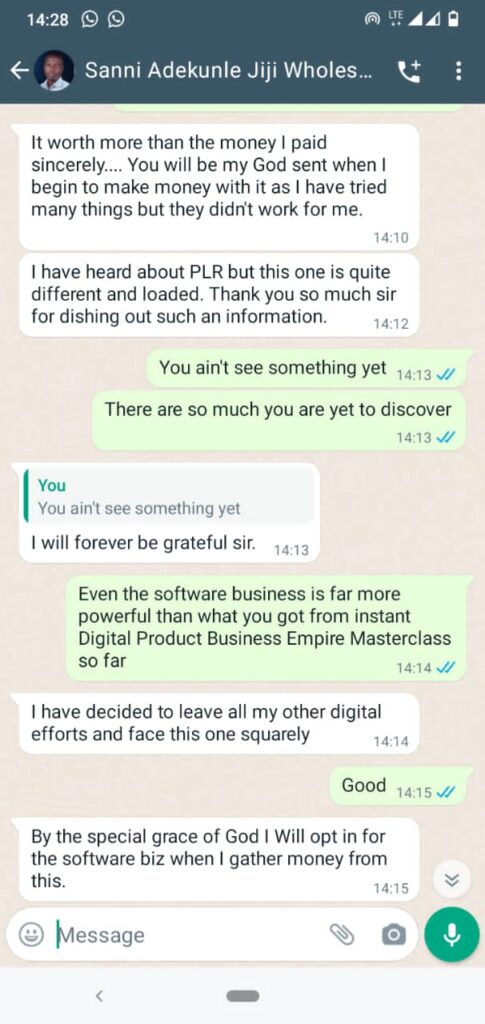 Digital Products Business Empire Accelerator Testimonnies 2