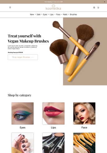 Make a branded landing page in a responsive starter template