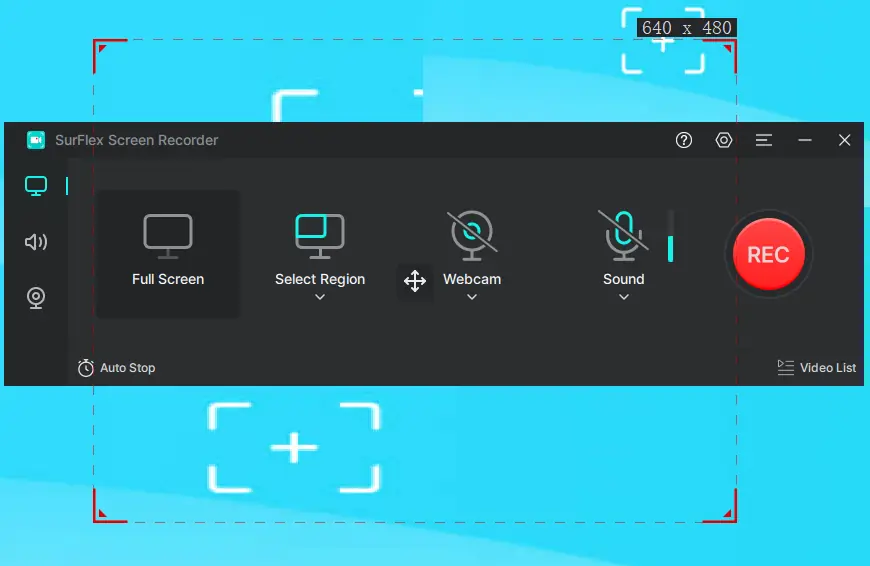 <b>Record Selected Screen</b>
