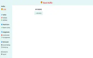 BookMuffin My books option