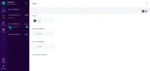 Files Storage Interface - Cloud Collaboration Tools