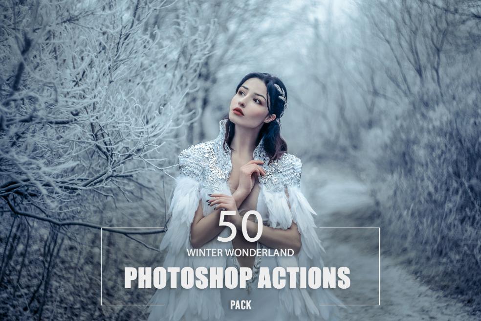 Winter Wonderland Photoshop Actions Preview