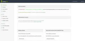 CactusVPN - VPN Annual Subscription Dashboard showcasing service details