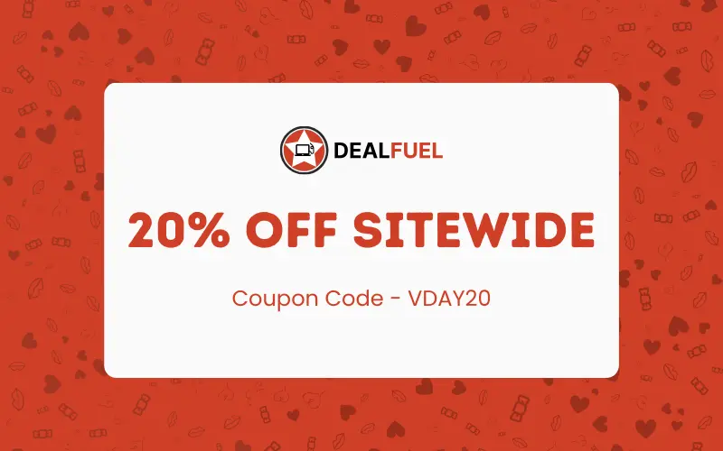 DealFuel Valentine's Day Sale Banner