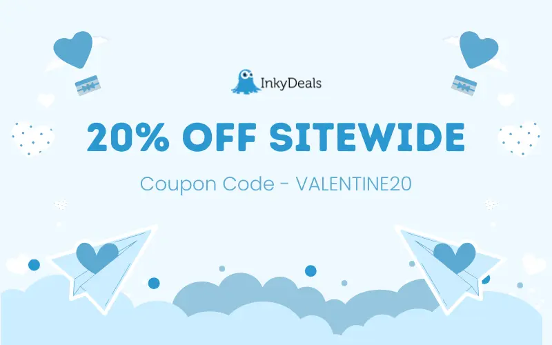InkyDeals Valentines Day Sale Banner