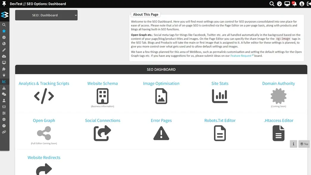 SEO Dashboard