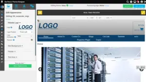 Edit Website Appearance of your won ecommerce website with instantecom