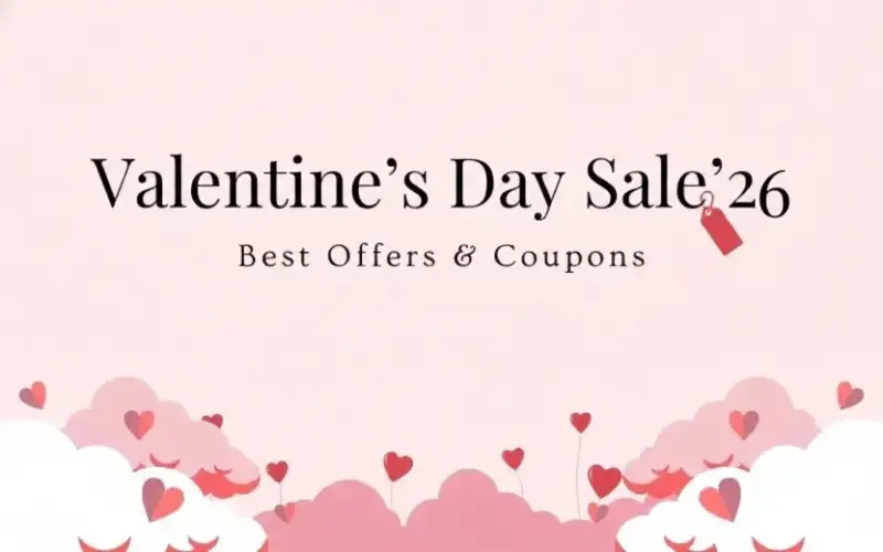 Valentines day sale - Blog feature image