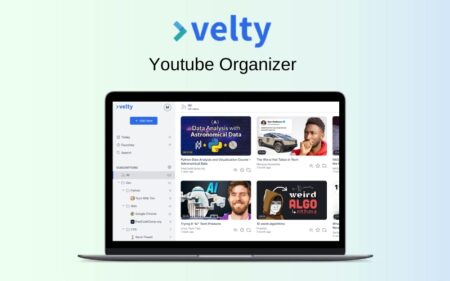 Velty - Youtube organizer lifetime deal feature Image