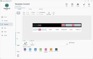 Edit template content and optimization in WebsiteX5 - Website Builder with Templates