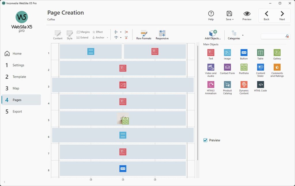 <b>Page Creation</b>
