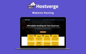 Hostverge - Website Hosting | Lifetime Access
