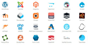 Free One-Click Software Feature of HostVerge - Unlimited Website Hosting.