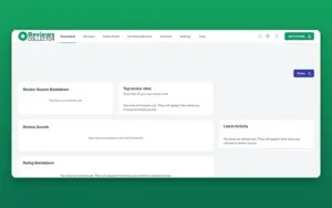 Manage reviews in 1 dashboard with Reviews Collector review management software