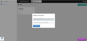 BugTracker - Bug Tracking Software Create a new project