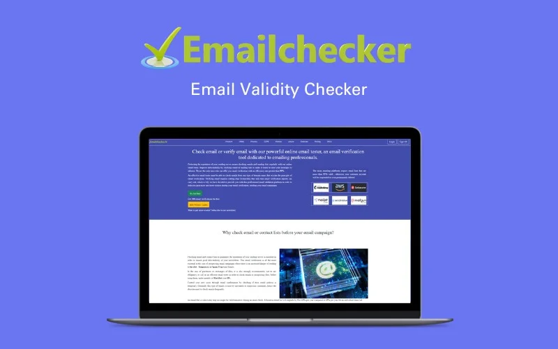EmailChecker Email Validity Checker Lifetime Access DealFuel