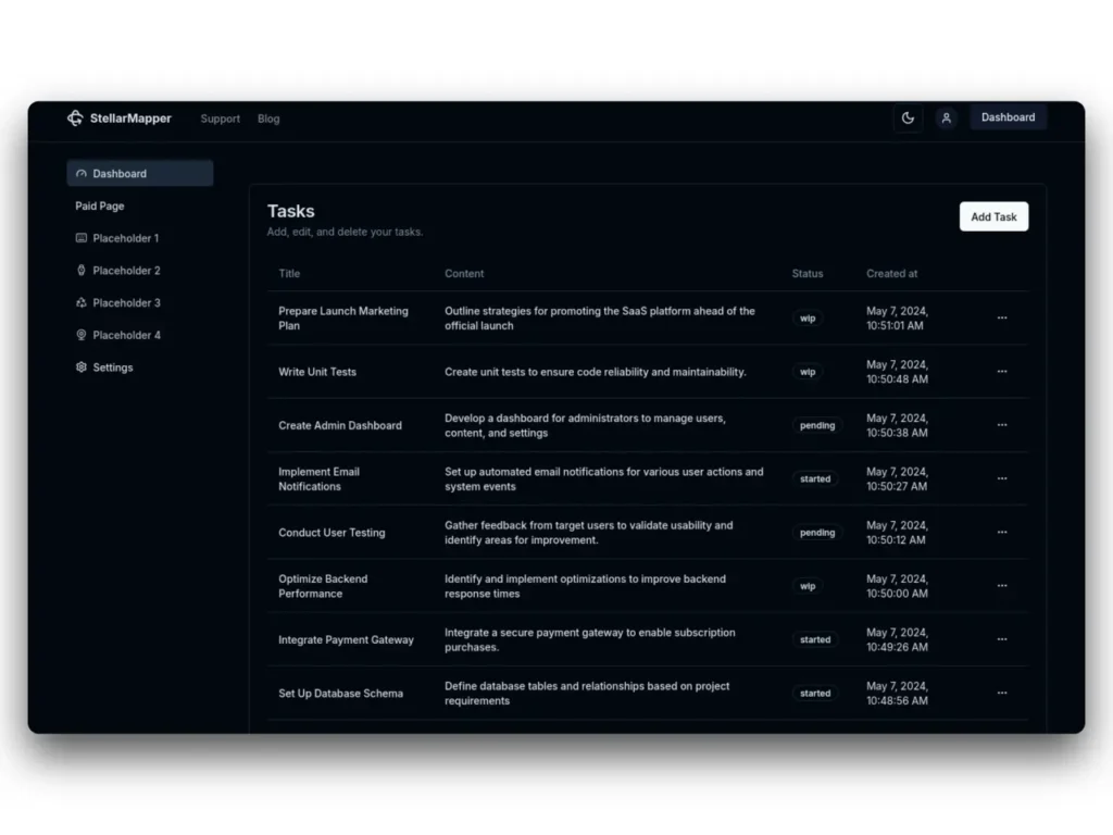 31SaaS - Build a Saas product dashboard preview