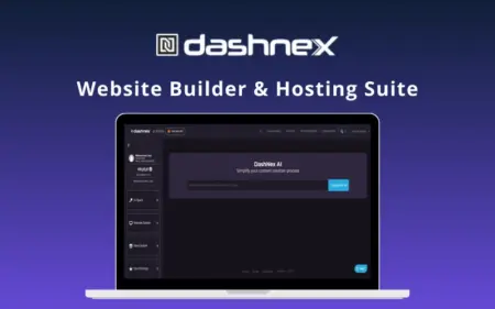 dashNex Website Builder & Hosting Suite Feature Image