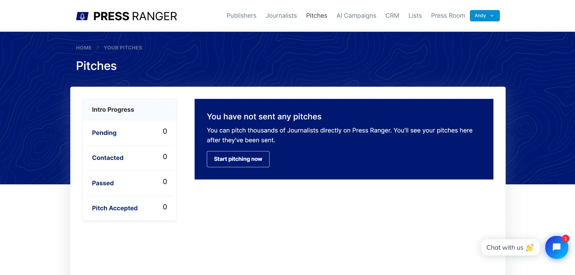 Press Ranger Media Outreach Tool Pitch the journalist Feature