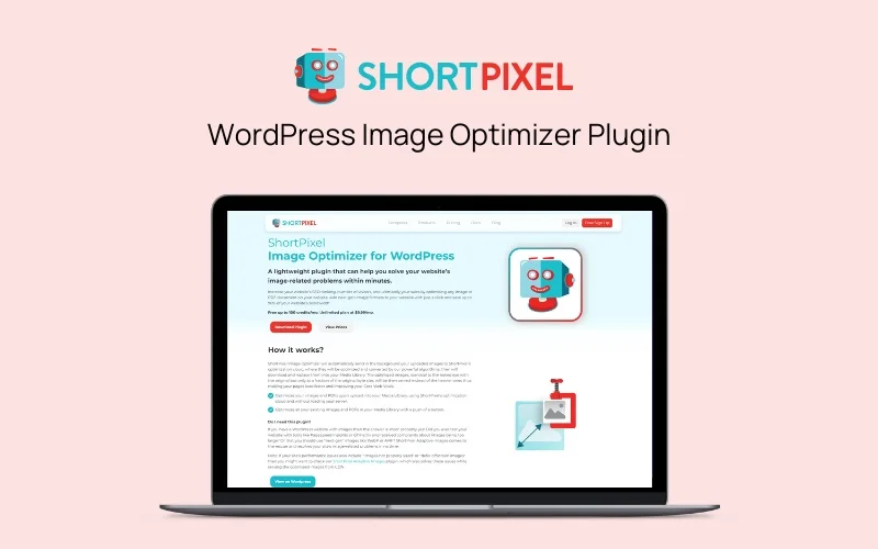 ShortPixel WordPress Image Optimizer Plugin Feature Image