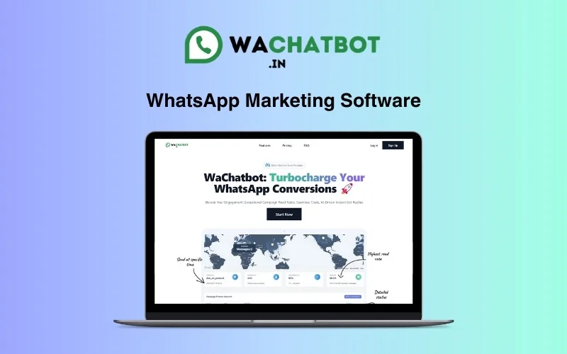 WaChatbot - WhatsApp Marketing Chatbot Lifetime Deal Feature Image