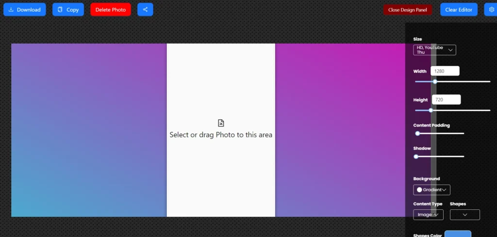 CharmShotAI - Screenshot Editor Dashboard AI screenshot editor