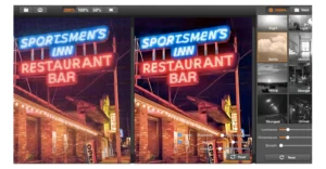 Night strong noise fixed using Super Denoising Tool