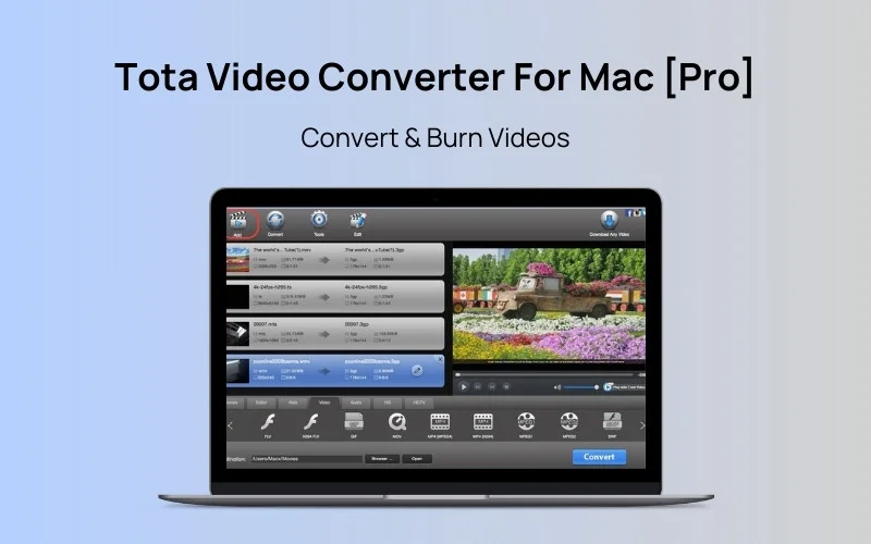 Total Video Converter For Mac Pro – Convert & Burn Videos | Lifetime Access