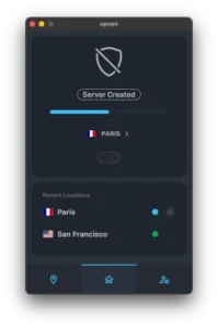 UpVPN UI