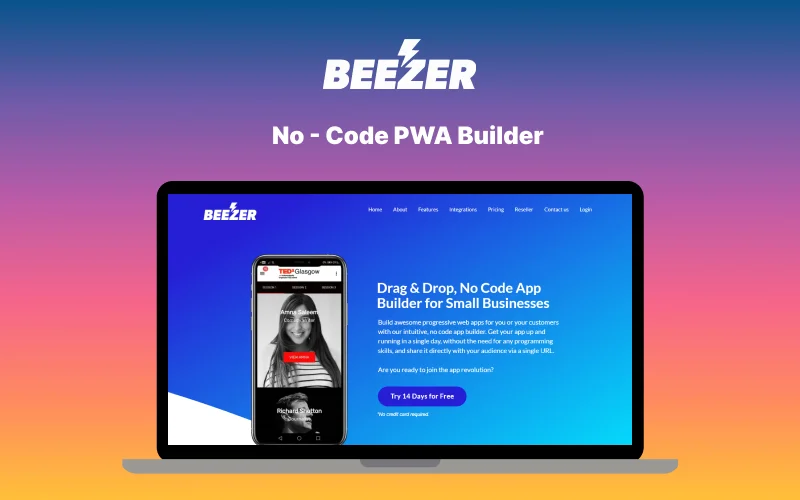 Beezer – No-Code PWA Builder | Annual Subscription | Everything Plan