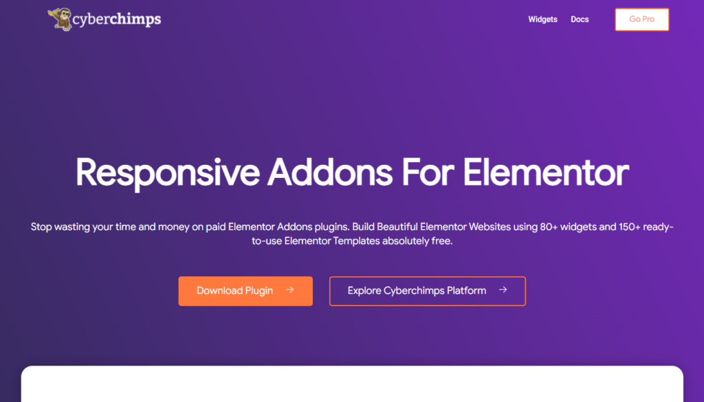 Cyberchimps - Responsive Addons Website