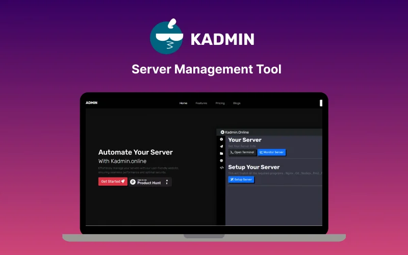 Kadmin - Server Management Tool Feature Image