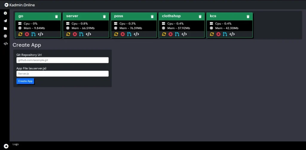 kadmin-server-management-tool