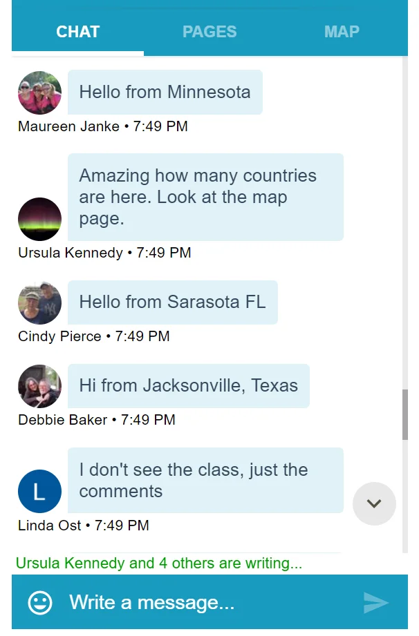 Live Group Chat Feature