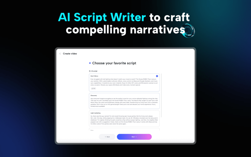 JoggAi - Ai video Ad generator AI Script function Writer