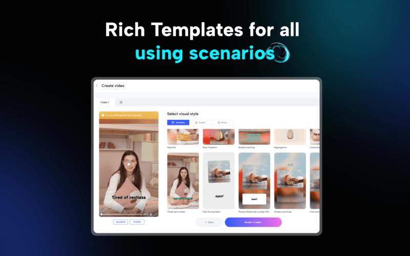 JoggAi - Ai video Ad generator Rich Templates