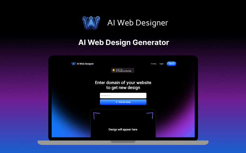 Ai web designer -AI Web Design Generator lifetime deal feature image