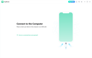 AWZ anyporter location spoofer decvice connections to the computer