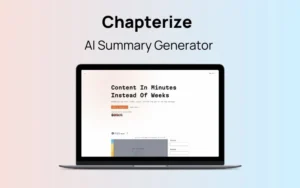 Feature image of Chapterize - AI Summary Generator