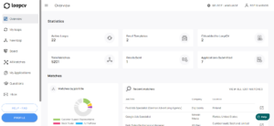 LoopCV - Job Search platform dashboard preview