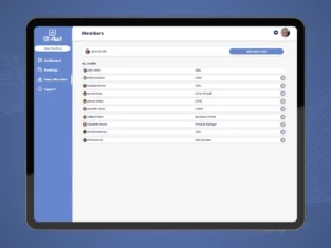 Manage Users using EZ-Meet Software