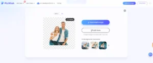 Picwish AI background remover