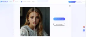 AI Photo Enhancer UI