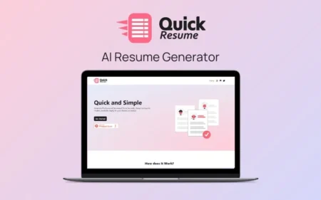 Quick Resume - AI Resume Generator Feature Image