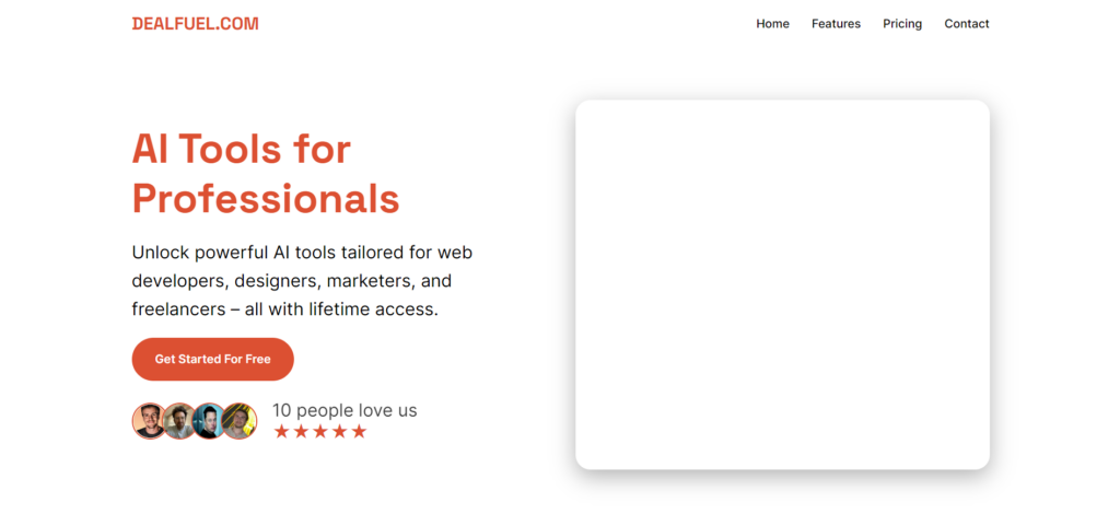 DealFuel Redesigned By Ai Web Designer Preview 2
